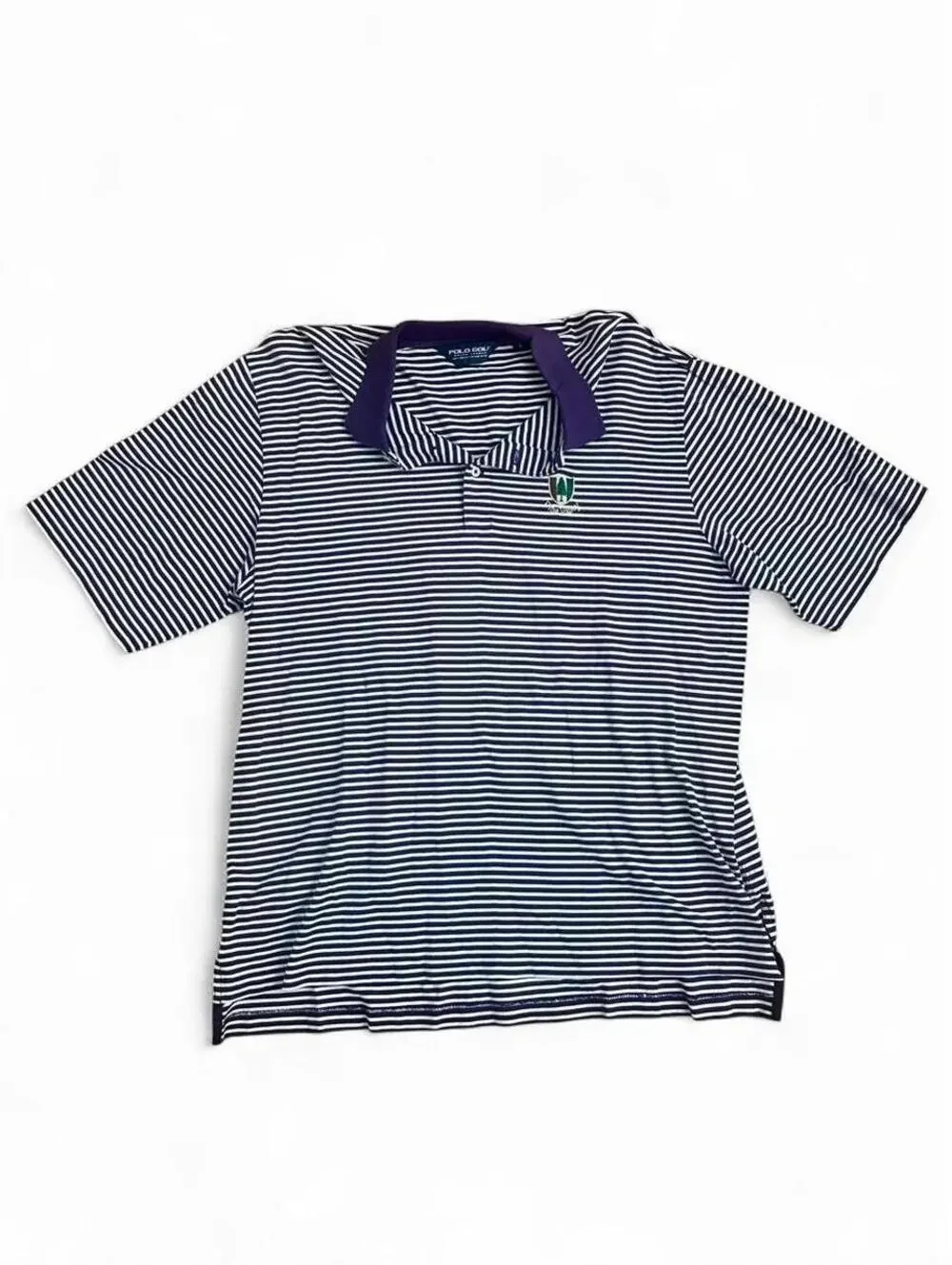 Polo Golf Ralph Lauren Pine Valley Golf Club Men’s Polo Purple White Stripe